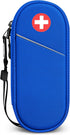 SITHON EpiPen Medical Carrying Case - Insulated Travel Medication Organizer Bag for 2 EpiPens, Asthma Inhaler, Allergy