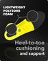 Spenco PolySorb Heavy Duty Insoles, Performance Foam Shoe Inserts for Shock Absorption & Comfort
