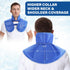 LotFancy Reusable Ice Pack for Neck & Shoulder, Flexible Gel Cold Wrap with Adjustable Straps for Pain Relief