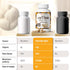 Immune 180 MERRY VITA Lions Mane Supplement Capsules Mushroom Supplement for Brain, Memory & Focus - Non GMO, Vegan