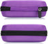 Hipiwe Hard Shell Essential Oil Carrying Case, Holds 12 Bottles, Travel Size Organizer for Essential Oils (Purple)
