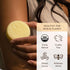 Moon Valley Organics Herbal Lotion Bar, Coconut Lemon, Calendula and Comfrey, Beeswax for Chapped Skin