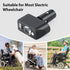 Accessories,3 Electric Wheelchair Led Light Power Wheelchair Pin XLR Head High Brightness Adjustable Angle, Night