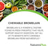 Natures Plus Chewable Bromelain - 40 mg - Natural Proteolytic Enzyme Supplement, 180 Chewable Tablets