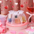Hopttreely Organza Bags with Drawstring, 50pcs White 3x4inch Jewelry Bags for Small Presents