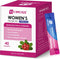 Women's Probiotic, 120-Billion-CFUs, 18 Strains, with 3 Prebiotics and Cranberry Extract for Immune Booster