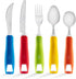 Special Supplies Adaptive Utensils Set, 5-Piece Kitchen Set for Hand Tremors, Arthritis, Parkinson’s Use
