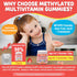Gummies D3, B12 B6, K2, 4+, 60 Kids Multivitamin + Calcium, Probiotics, Vitamin C, Methylated & Methylfolate, A, E