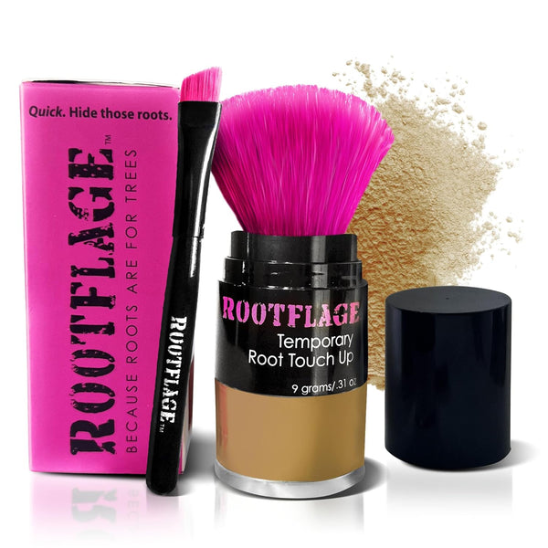 Root Touch Up Powder - Light Brown Hair Powder for Instant Temporary Touch Up