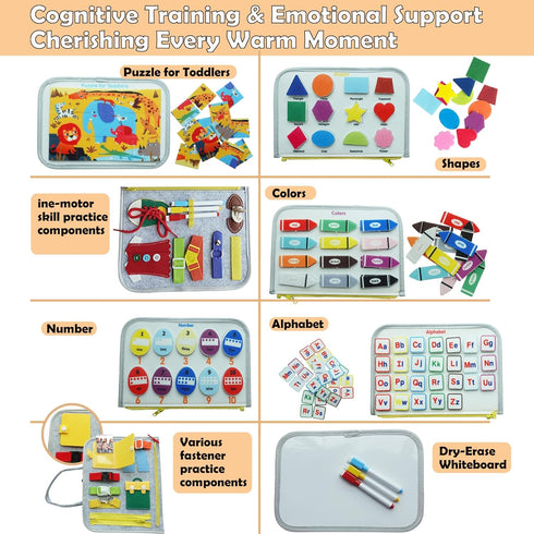 Lintriguingly Fidget Blanket for Adults with Dementia, Dementia Activities for Seniors & Alzheimers Patients, Sensory