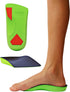 KidSole 3/4 Length Neon Shield Arch Support Insole - For Kids with Foot Pronation, Flat Feet, Big Kids Size US 4-7.5