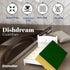 Dreams Sponge Holder - Bed Shape Design Plastic Dish Sponge Holder for Kitchen Sink, Sponge Included