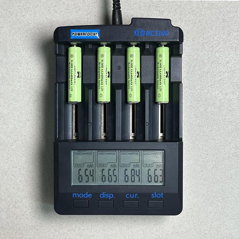 Ni-MH AAA Rechargeable Batteries, Triple A High Capacity 1.2V Pre-Charged for Garden Landscaping (AAA-600mAh-12pack)
