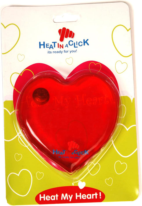 Heat in a Click Pack Re-useable Heat Heart Shape