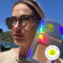 Reusable Forehead and Neck Sunblock Patches - 100% Silicone UV Protection Stickers with UPF 50 (Nude)