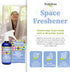 Space Freshener Starter Kit, Lemongrass Essential Oil Car & Air Fresheners, Natural Odor Eliminator Spray