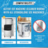 Ice Machine Cleaner Maker Descaler - 32 fl oz (8 Uses), Nickel Safe Solution for Whirlpool, Scotsman, Manitowoc, GE