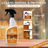 Goddard's Cabinet Makers Wax Cleaning Spray - 23 oz Wood Cleaner & Furniture Polish with Bee Wax & Lemon Oil
