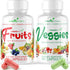 Fruits & Veggies Capsules, Natural Superfood with Vitamins & Minerals, Fruit & Vegetable Supplements for Adults (2 Pack)