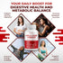 NURAFUSE 14-in-1 Apple Cider Vinegar Supplement with Turmeric Ginger Garlic Cinnamon Fenugreek Blueberry Milk Thistle