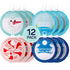 SpaLife Winter Skin Facial Mask 12-Count Set - Moisturizing and Hydrating Sheet Masks