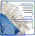 Nine Forty Heavy Duty Cotton Wedge Dust Mop Head - Industrial-Strength for Home & Commercial Floor Cleaning