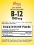 Sundance - B-12 Methylcobalamin 1,000 mcg | 150 Fast Dissolve Tablets | Natural Berry Flavor | Vegetarian, Non-GMO, and Gluten Free Essential Vitamin Supplement