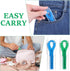 200 Pcs Dental Floss Threaders, Deep Clean Floss for Braces, Nylon Loop Design for Oral Care Tools