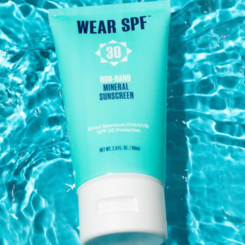 Non-Nano Mineral Sunscreen SPF 30, Broad-Spectrum Reef-Safe Zinc Oxide Lotion for Face and Body