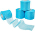Green Sky Athletic Sports Foam Underwrap - 4 Rolls, Aqua Blue for Hair & Ankles