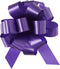 Berwick Offray The Perfect Bow Pull Ribbon, 4" Finished Size, Purple, 50 Piece for Gift Wrapping
