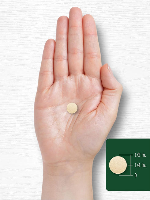 Carlyle Brewers Yeast Tablets with Vitamin B12, 500 Count - 1500mg, Non-GMO & Gluten Free