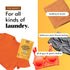 Zero Trace Laundry Detergent Sheets, Formulated for Sweat and Workout Clothes, Plastic Free, 144 Loads