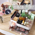 White Makeup Organizer with 3 Drawers, Plastic Skincare and Cosmetic Storage for Vanity Countertop Organization