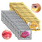 Jakuva 30 Pairs Lip Masks & Eye Masks - Gold Under Eye Patches for Puffy Eyes, Anti-Aging and Moisturizing Care