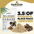 Immune (8oz, Pack 2) Organic Black Maca Peruvian Root Powder | Black Maca Root for Men | Natural Supplement | Essential