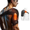 COPPER HEAL Shoulder Adjustable Clamp Compression Sleeve for Men Women, Better Back Posture Support with Stability Pad