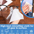 50 Pieces Microfiber Cleaning Cloths for Glasses, 7 x 6 Inch for Electronics and Cell Phone
