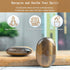 55-60mm Tiger Eye Palm Stone, Natural Body Chakra Balancing Worry Stone, Hand Carved Pocket Massage