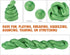 Inner-Active Play Putty Therapy Putty for Kids with Charms Green as Grass Theraputty Medium Resistance, Increase fine