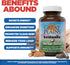 Yerba Prima Bentonite Clay Plus Herbal Detox, 100 Veg Capsules - Food Grade Colon & Liver Cleanse Supplement