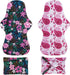 PHOGARY (7 1), Set Reusable Menstrual Pads in Bamboo Cloth Pads for Heavy Flow with Wet Bag, Washable Overnight Cloth