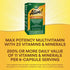 Max6 B12 90 (Packaging Nature's Way Alive! Potency Adult Complete Multivitamin, with Iron, Vitamins A, C, E