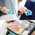 XHGWJSX 2 7 Weekly Pill Organizer Times a Day, Travel Pill Box Day with Large Opening, Pill Case with Handle, Pill