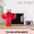 Crustacean Microwavable Unscented Heating Pad for Women, Plush Heatable Stuffed Toy Animal Gift