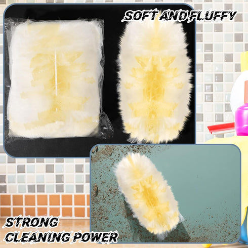 Vesici Duster Refills Compatible with Swiffer Dusters, 50 Pcs Bulk Disposable Replacement Thickened Duster Refills for