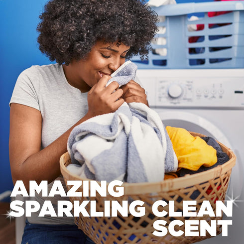 HAMMER 150 Oz, 100 ARM & Plus OxiClean Max Force Deep Clean Stain Formula Liquid Laundry Detergent, Sparkling Clean
