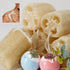 Natural Loofah Sponge, Organic Bath Loofah Pack, Exfoliating Body Scrubber for Women and Men, 6 Pack Shower Loofas
