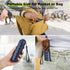 Zannaki Metal Moisture Proof Weekly Pill Organizer, Stackable Aluminum Alloy, BPA Free, 7 Day Waterproof Pill Box Case