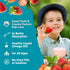 Barlean's Omega Pals Omega 3 for Kids - Yummy Straw-Nana Flavored Liquid Flax Seed Oil Supplement, 8 oz